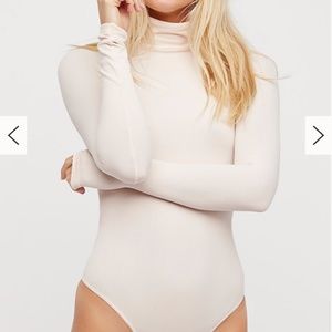Free People Seamless Turtleneck Bodysuit
